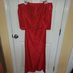 Jessica McClintock 2 piece dress with wrap
